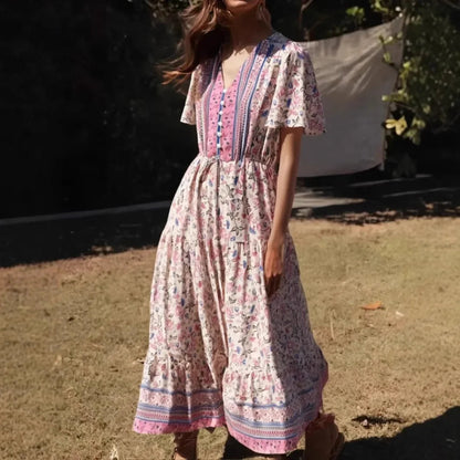 A Vintage Style Dress with Delicate Timeless Details