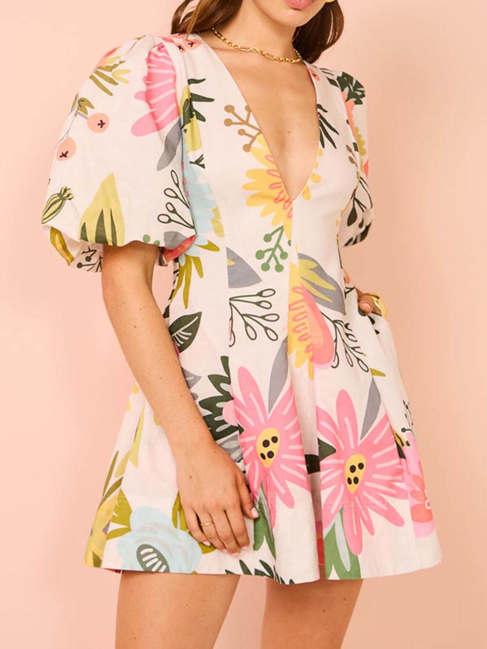 A Vintage Style Dress with Delicate Timeless Details