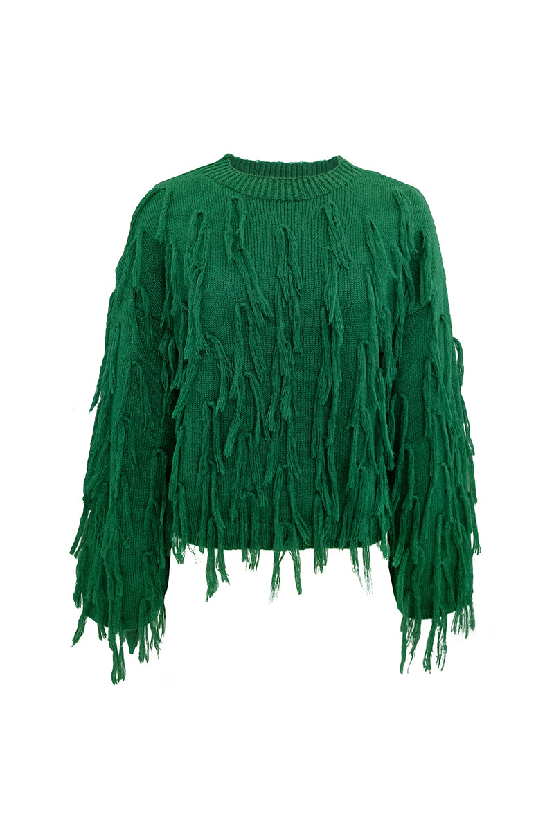 Well Tailored Sweater with a Graceful Silhouette