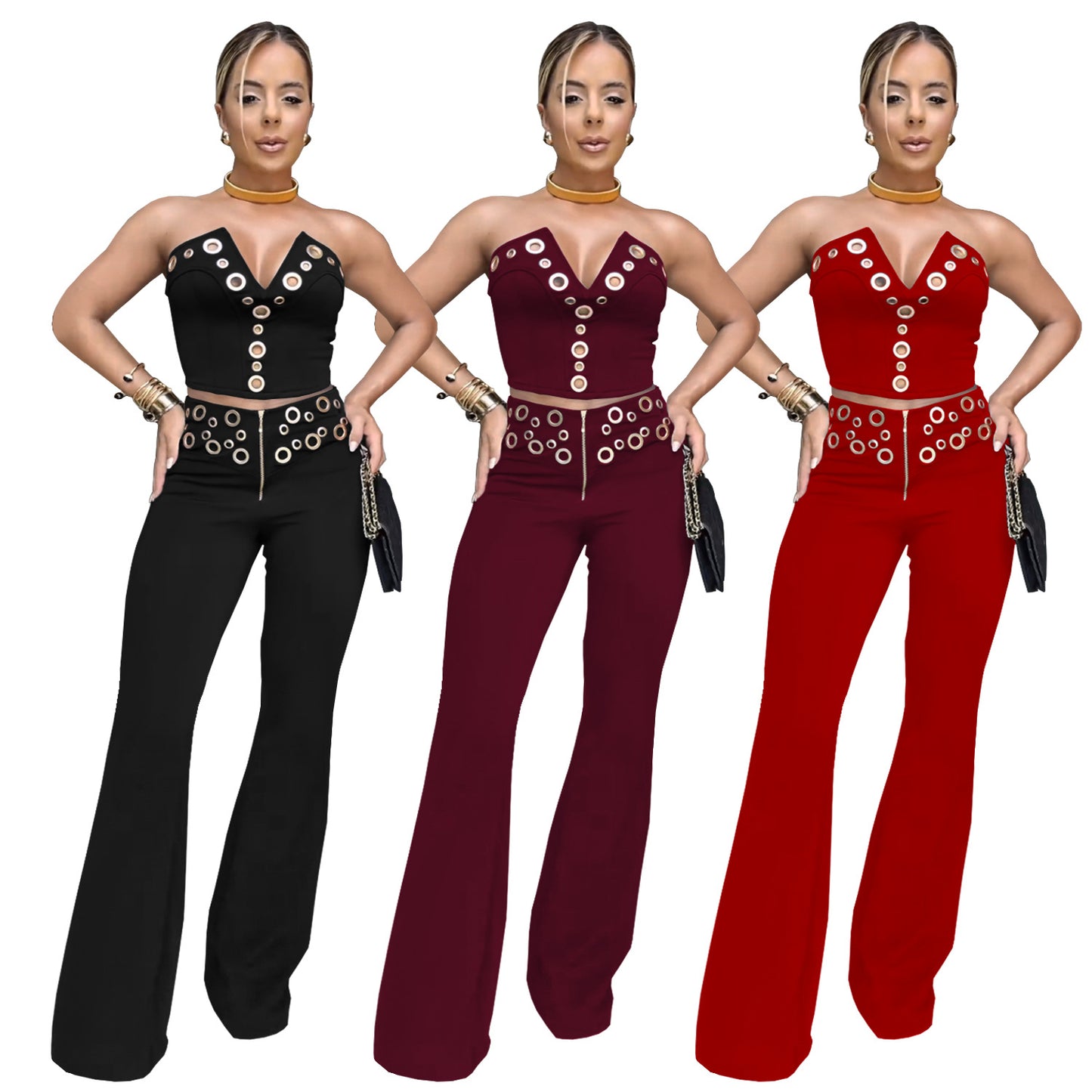 A Vintage Style Trousers with Delicate Timeless Details