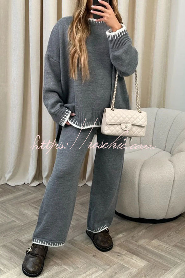 Vintage Inspired Sweater with a Contemporary Edge
