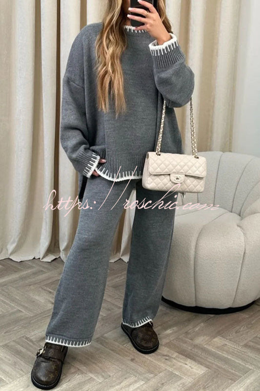 Vintage Inspired Sweater with a Contemporary Edge