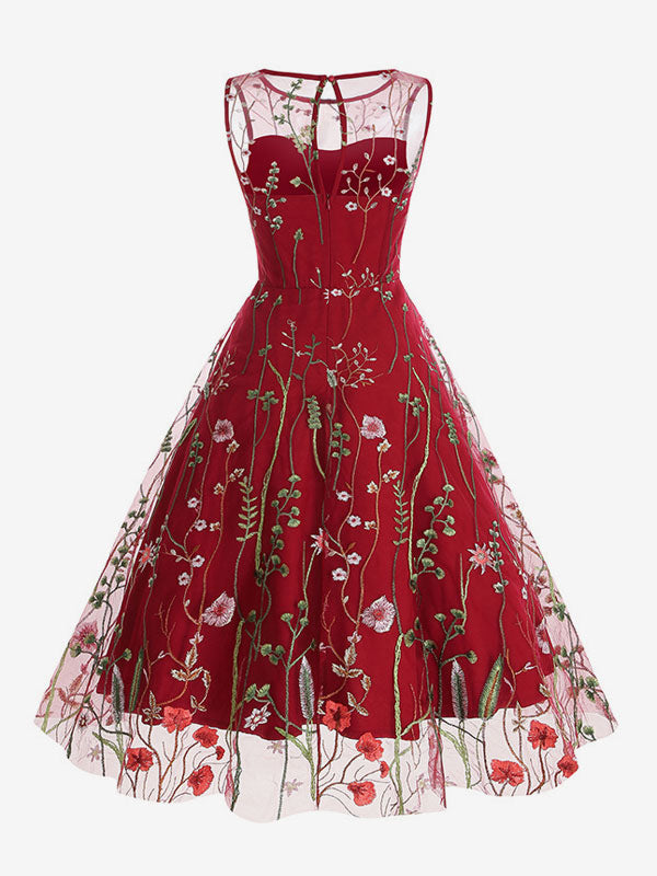 A Vintage Style Dress with Delicate Timeless Details