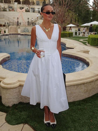 A Vintage Style Dress with Delicate Timeless Details