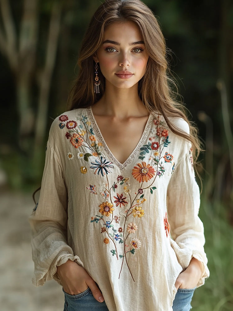 Gracefully Styled Blouse for Any Occasion