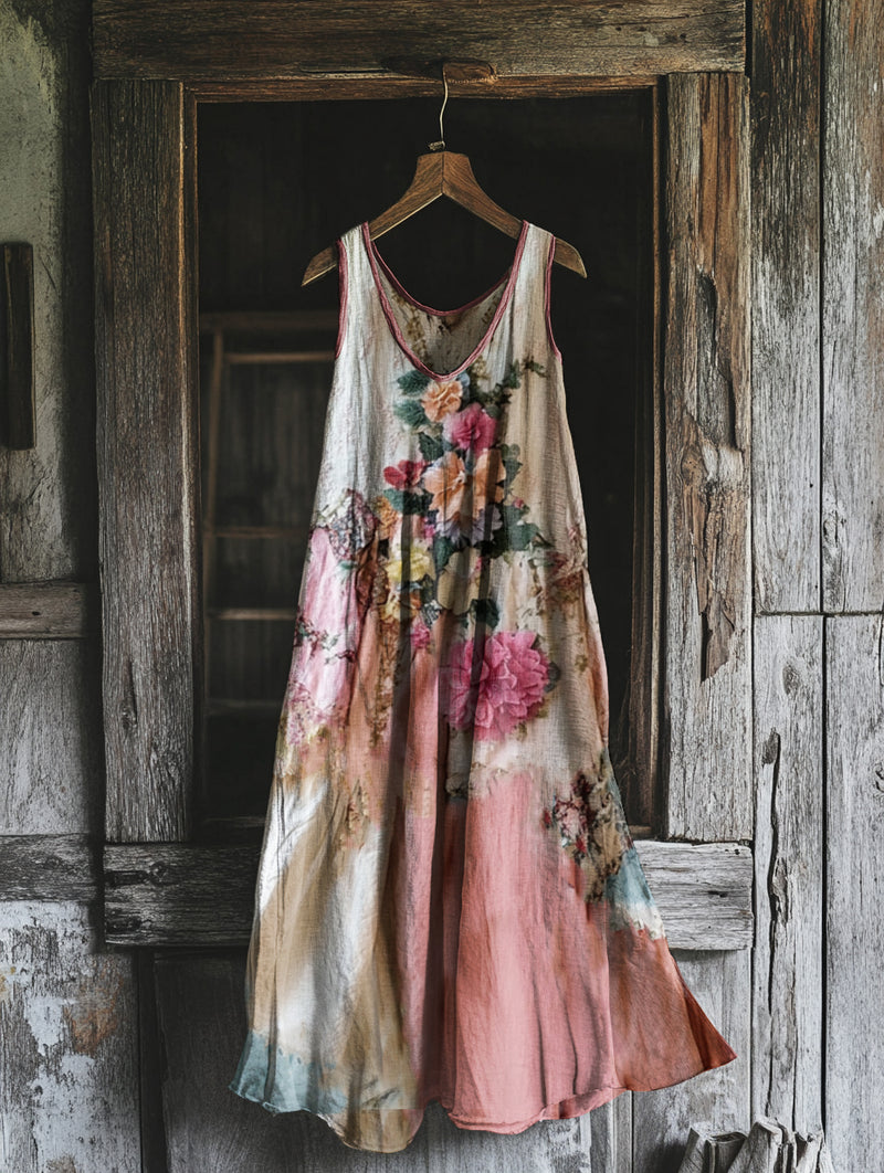 Classic Vintage Dress with a Flattering Fit