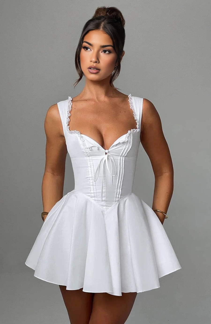 A Vintage Style Dress with Delicate Timeless Details