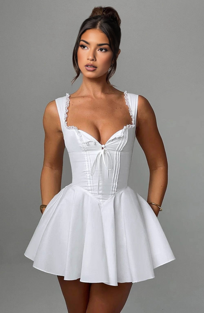 A Vintage Style Dress with Delicate Timeless Details