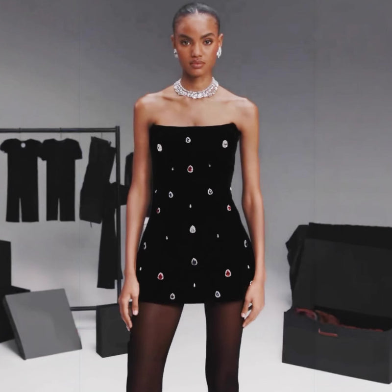 A Vintage Style Dress with Delicate Timeless Details