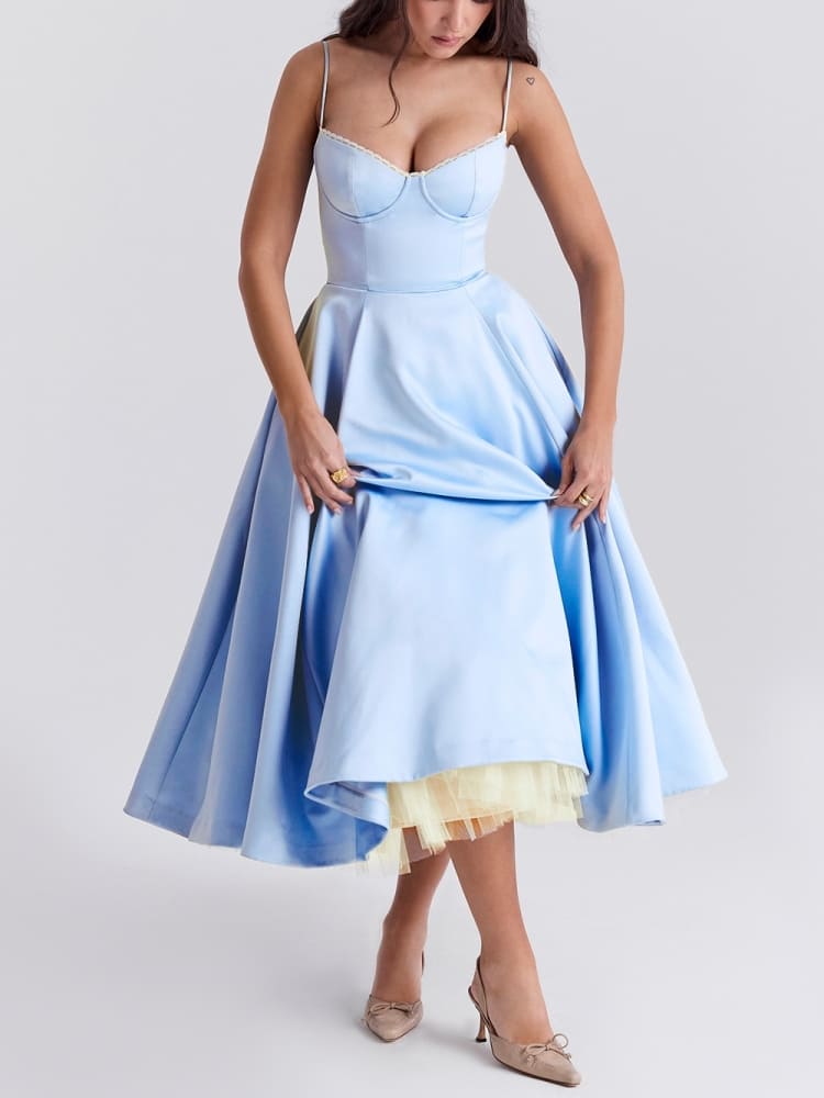 A Vintage Style Dress with Delicate Timeless Details