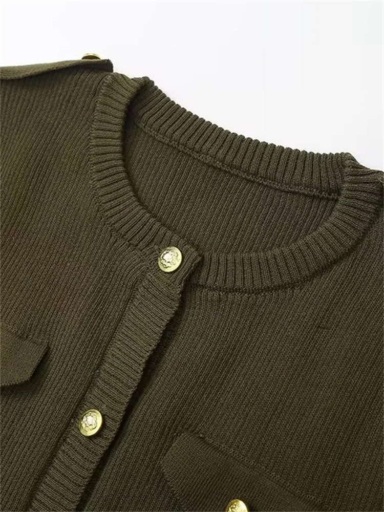 Vintage Inspired Cardigan with a Contemporary Edge