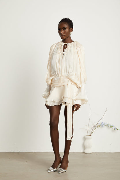 A Vintage Style Dress with Delicate Timeless Details
