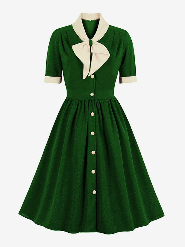 Classic Vintage Dress with a Flattering Fit