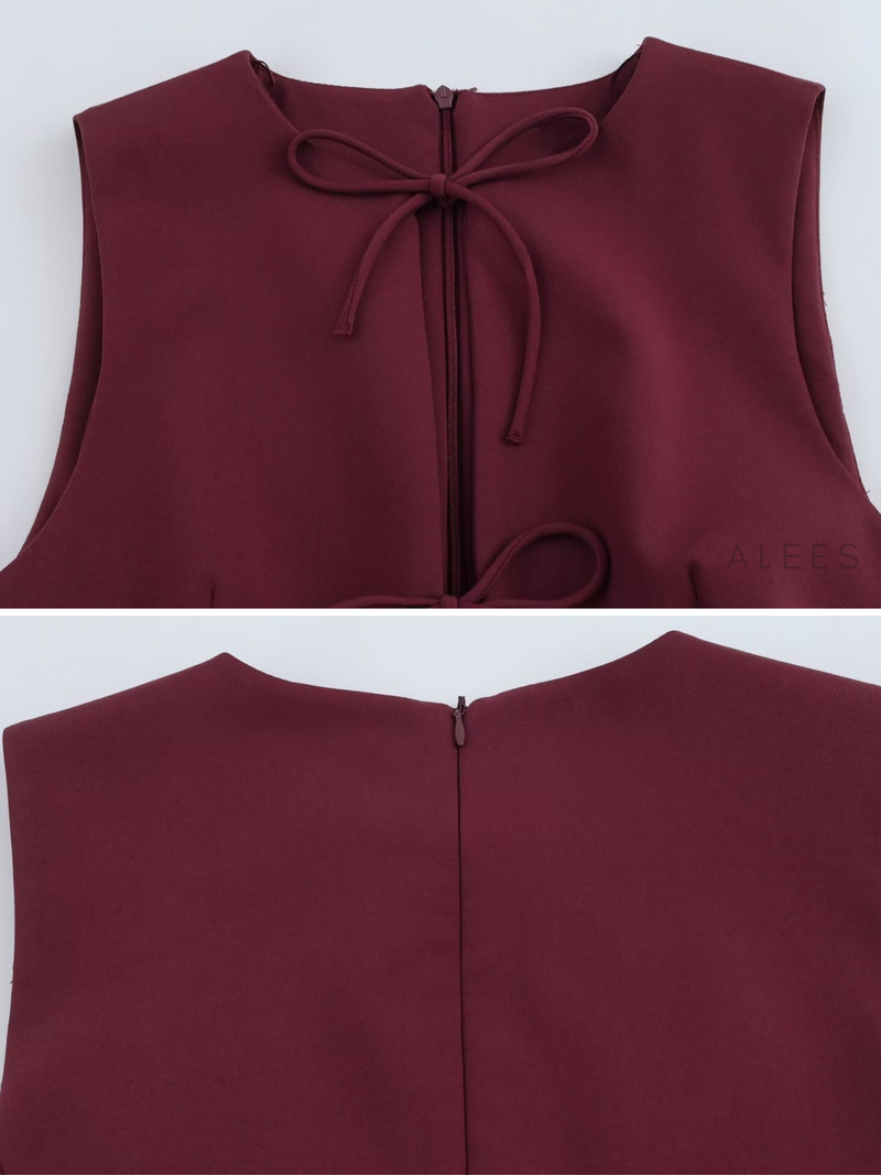 Well Tailored Dress with a Graceful Silhouette