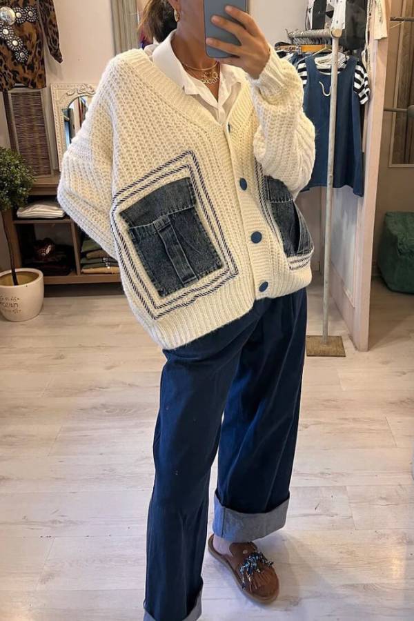 Beautifully Balanced Cardigan with Timeless Character