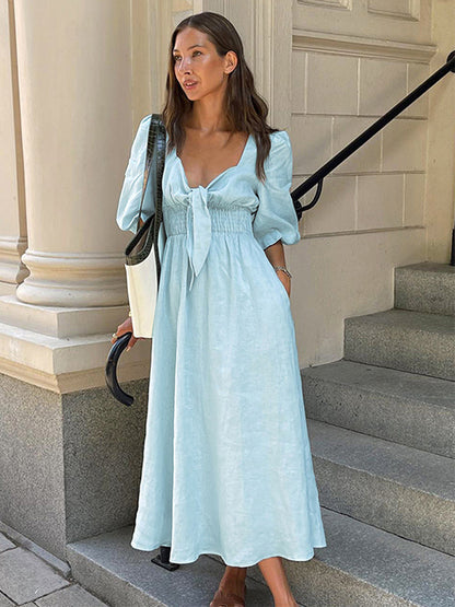 A Vintage Style Dress with Delicate Timeless Details