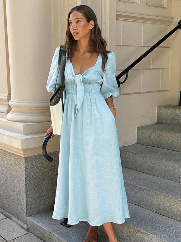 A Vintage Style Dress with Delicate Timeless Details
