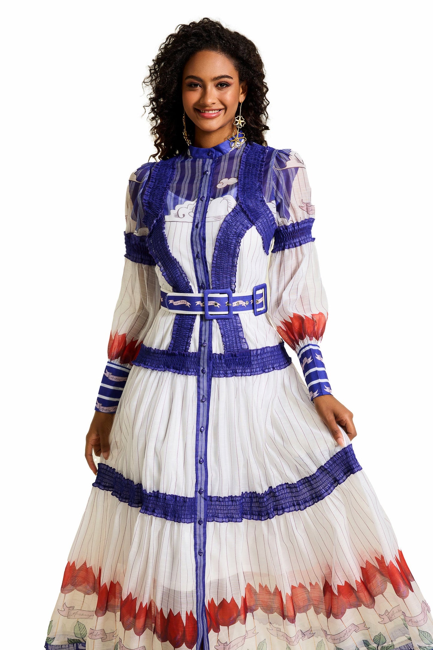 Classic Vintage Dress with a Flattering Fit