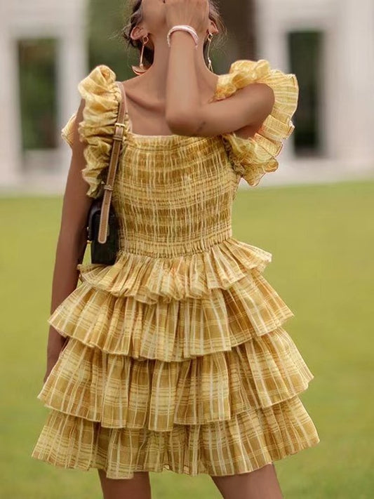 A Vintage Style Dress with Delicate Timeless Details