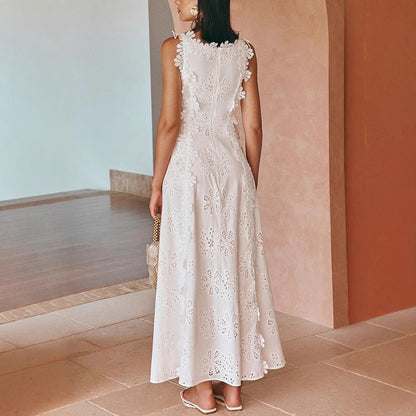 A Vintage Style Dress with Delicate Timeless Details