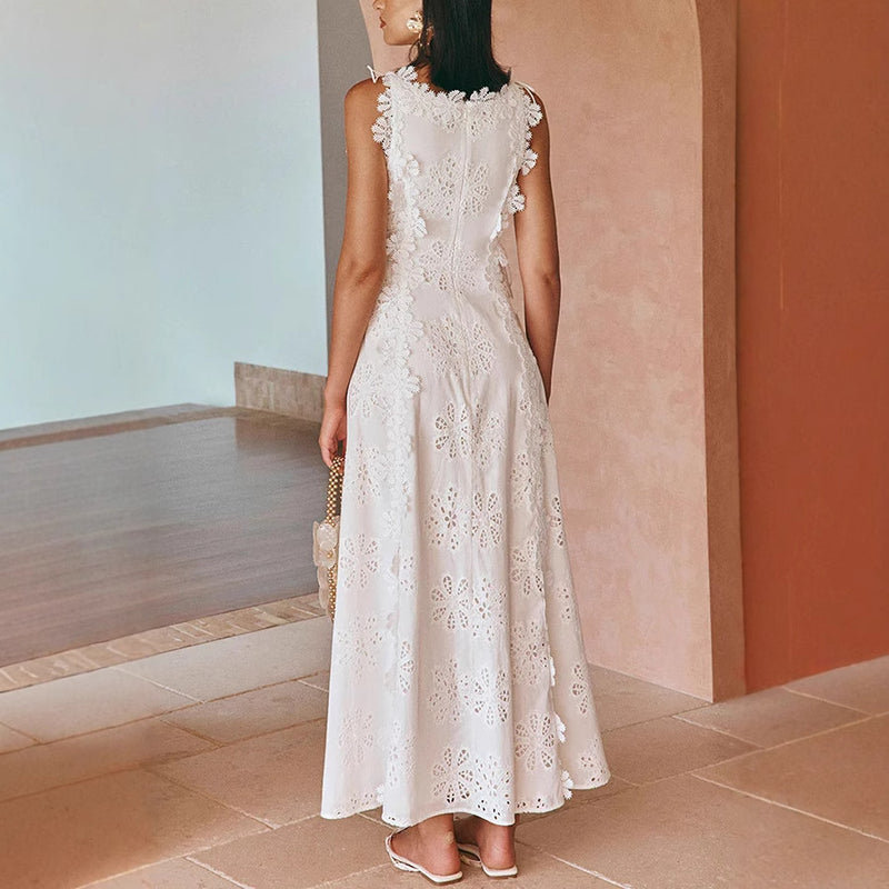 A Vintage Style Dress with Delicate Timeless Details