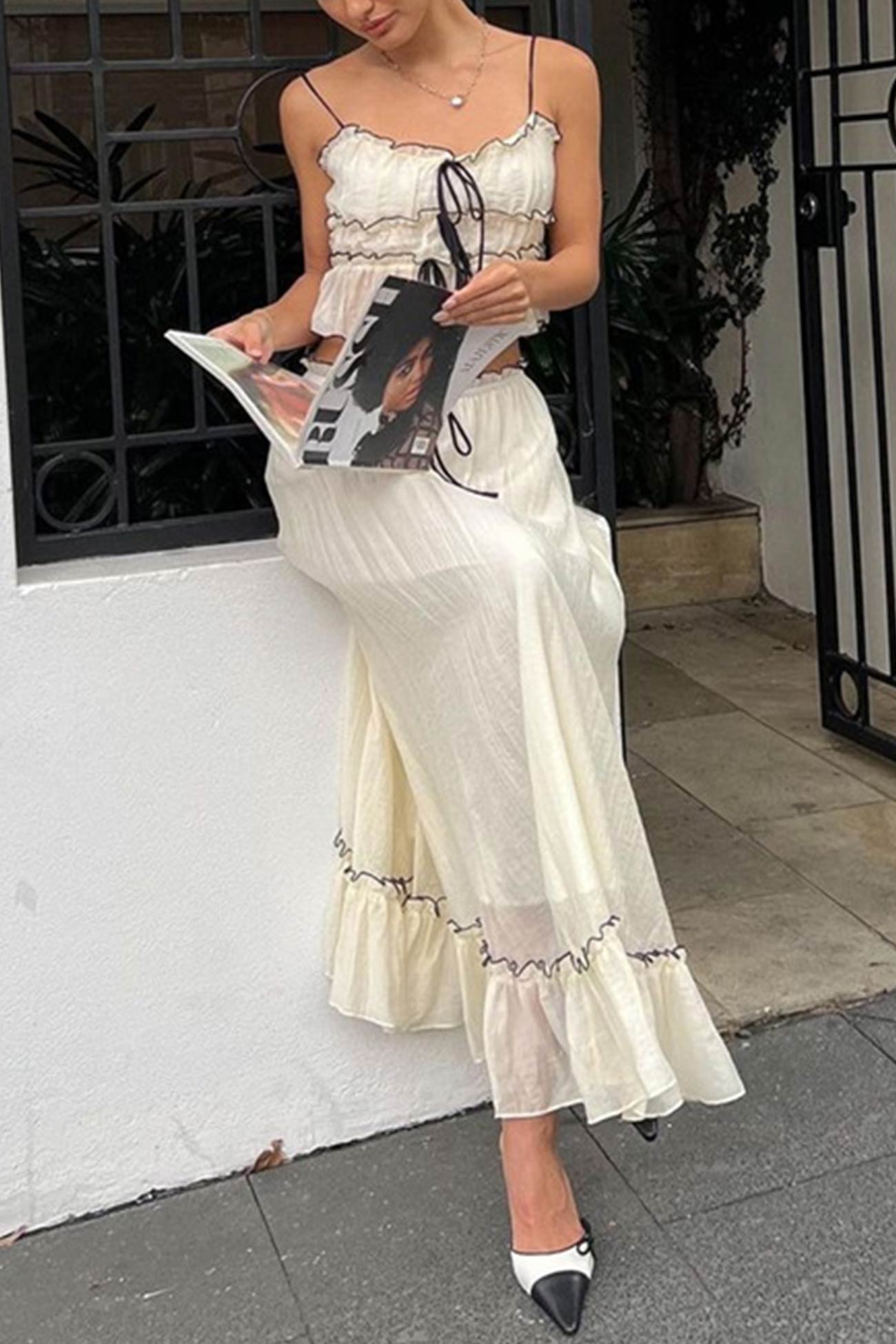 A Vintage Style Garment with Delicate Timeless Details