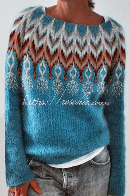Beautifully Finished Sweater in a Timeless Design