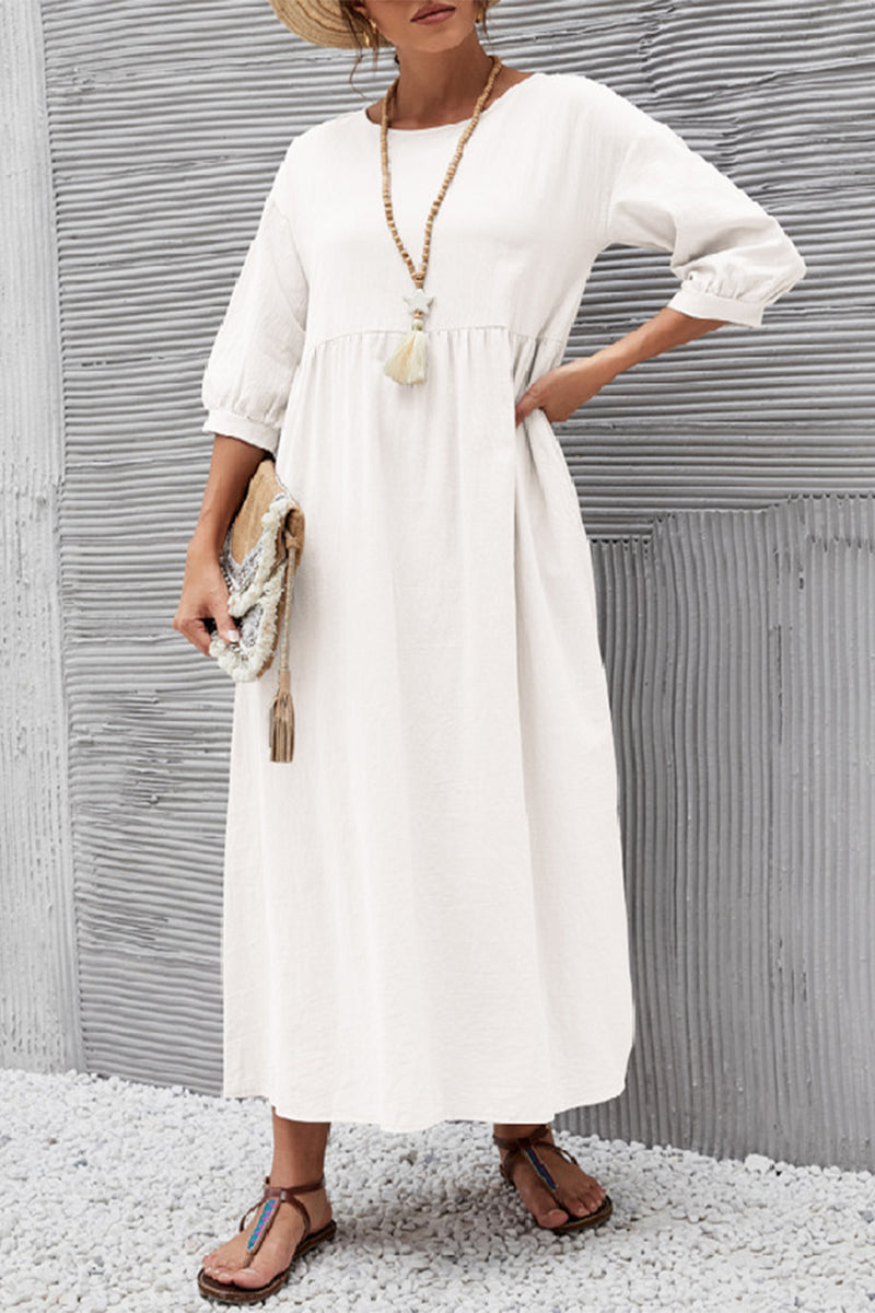 A Vintage Style Dress with Delicate Timeless Details