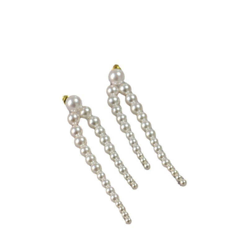 Delicate Artisan Pearl Earring