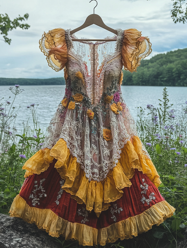 Gracefully Designed Dress