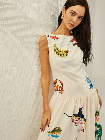 Well Tailored Dress with a Graceful Silhouette