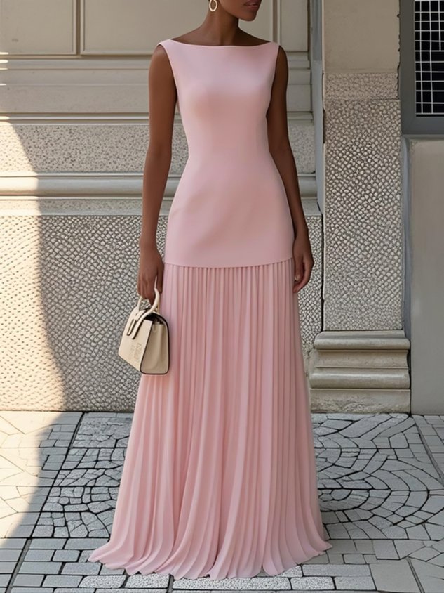 Well Tailored Dress with a Graceful Silhouette