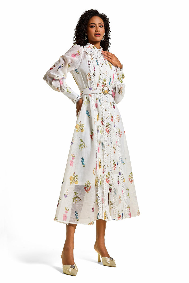A Vintage Style Dress with Delicate Timeless Details