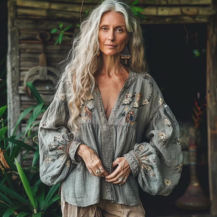 Vintage Inspired Shirt with a Contemporary Edge