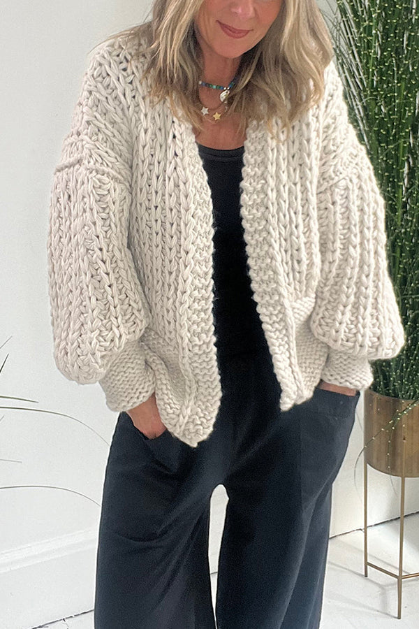 Vintage Inspired Cardigan with a Contemporary Edge