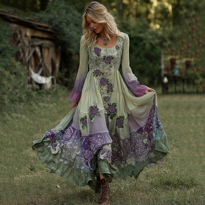 Purple green