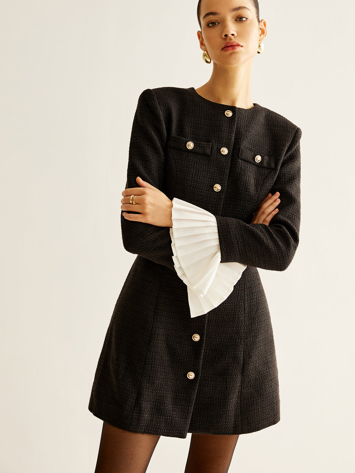 Elegantly Styled Dress for Everyday Wear