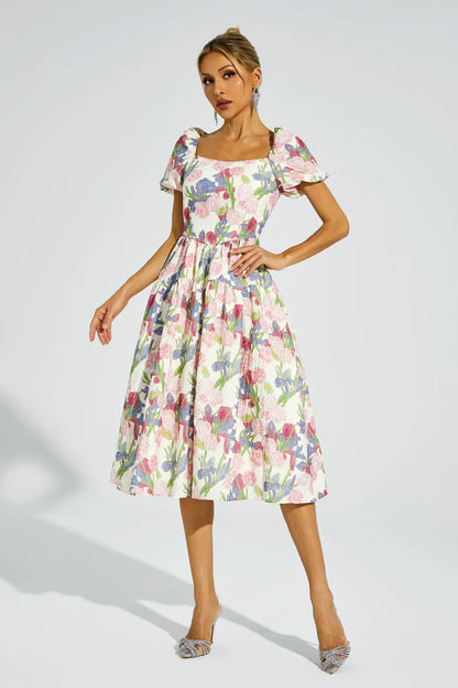 A Vintage Style Dress with Delicate Timeless Details