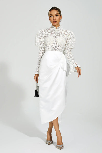 A Vintage Style Dress with Delicate Timeless Details