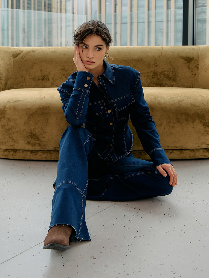 A Vintage Style Jacket with Delicate Timeless Details