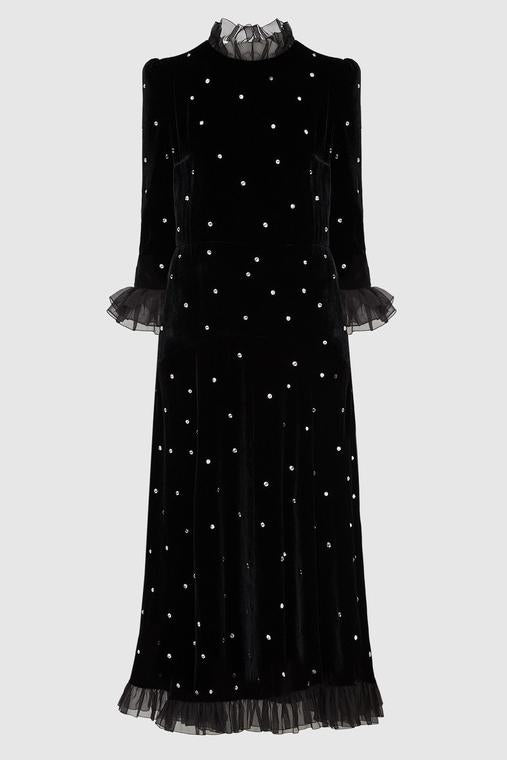 Classic Vintage Dress with a Flattering Fit