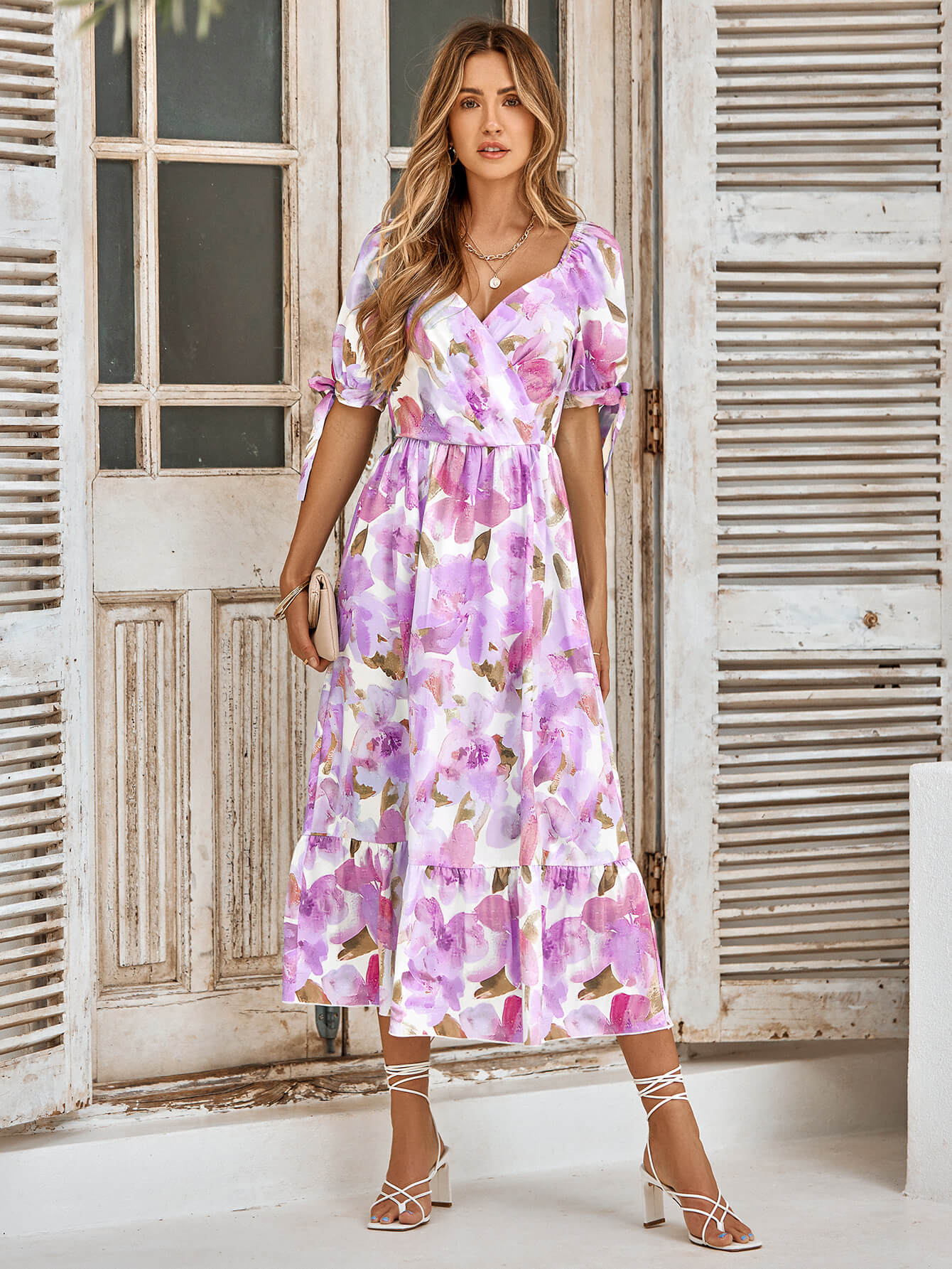 A Vintage Style Dress with Delicate Timeless Details