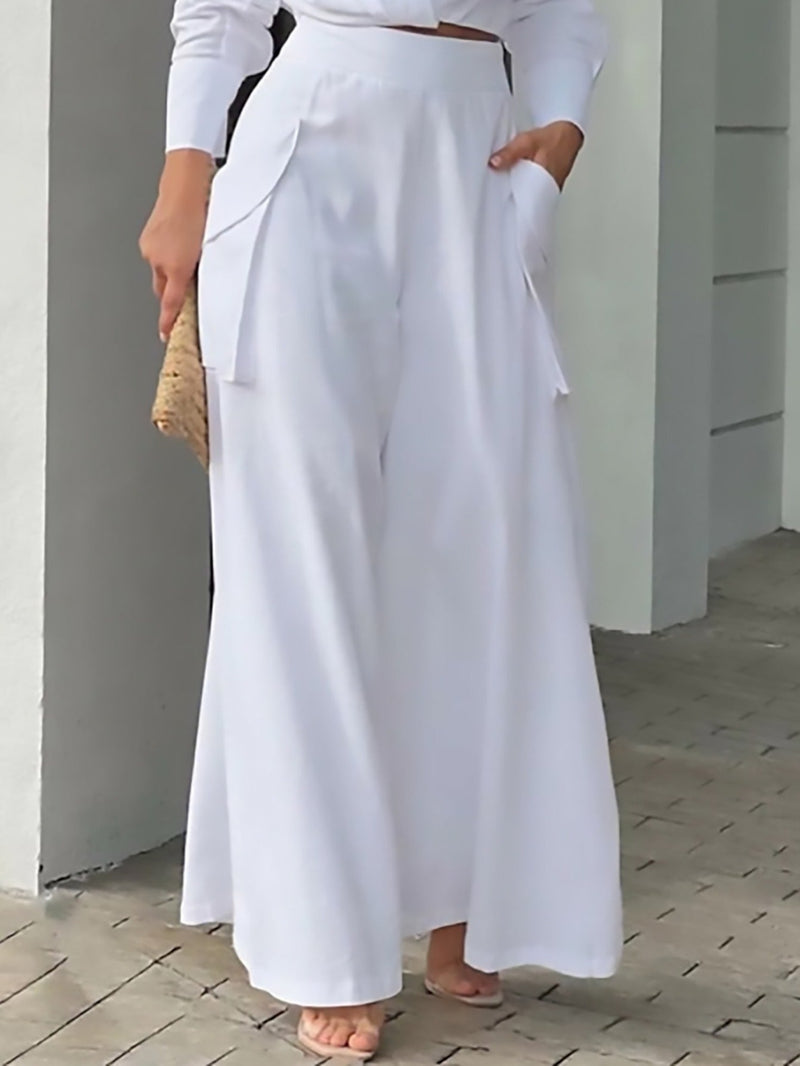 A Vintage Style Pants with Delicate Timeless Details