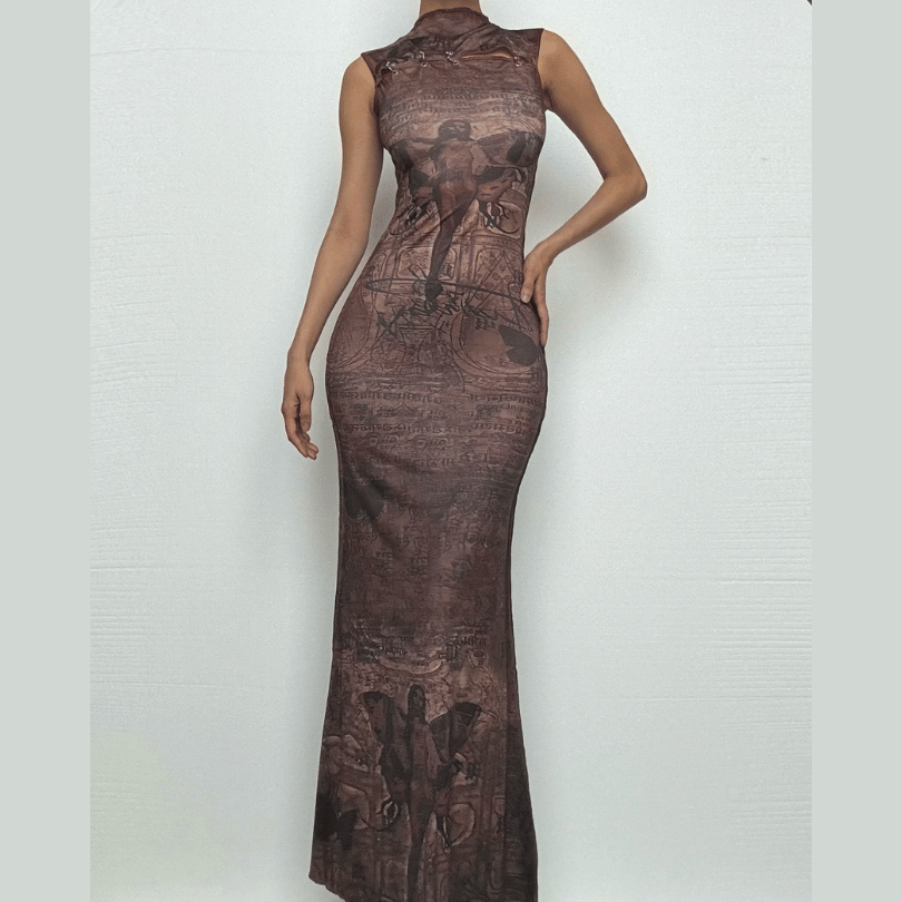 Classic Vintage Dress with a Flattering Fit