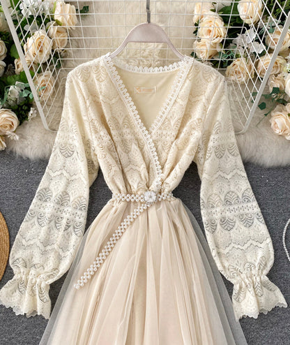 A Vintage Style Dress with Delicate Timeless Details