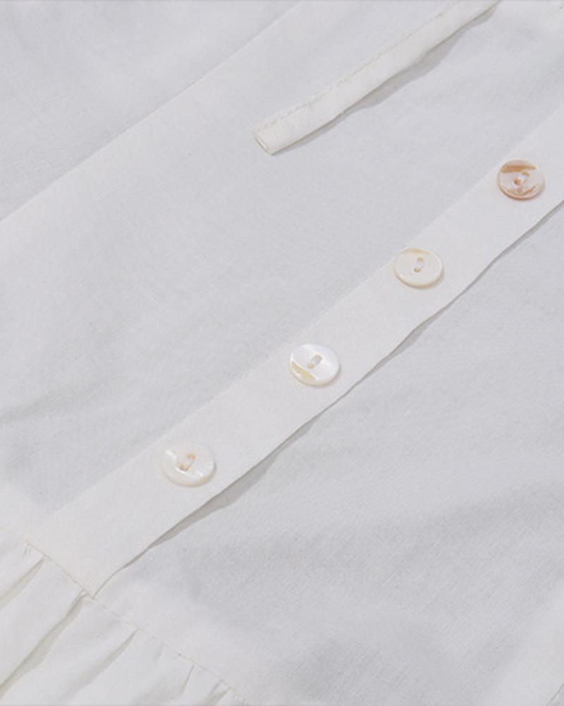 A Vintage Style Dress with Delicate Timeless Details