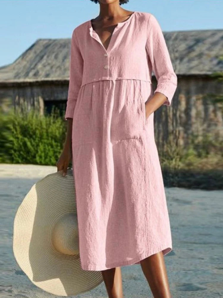 Well Tailored Dress with a Graceful Silhouette