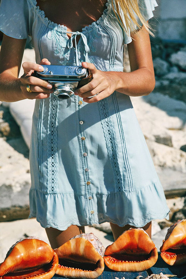 A Vintage Style Dress with Delicate Timeless Details