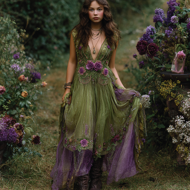Classic Vintage Dress with a Flattering Fit