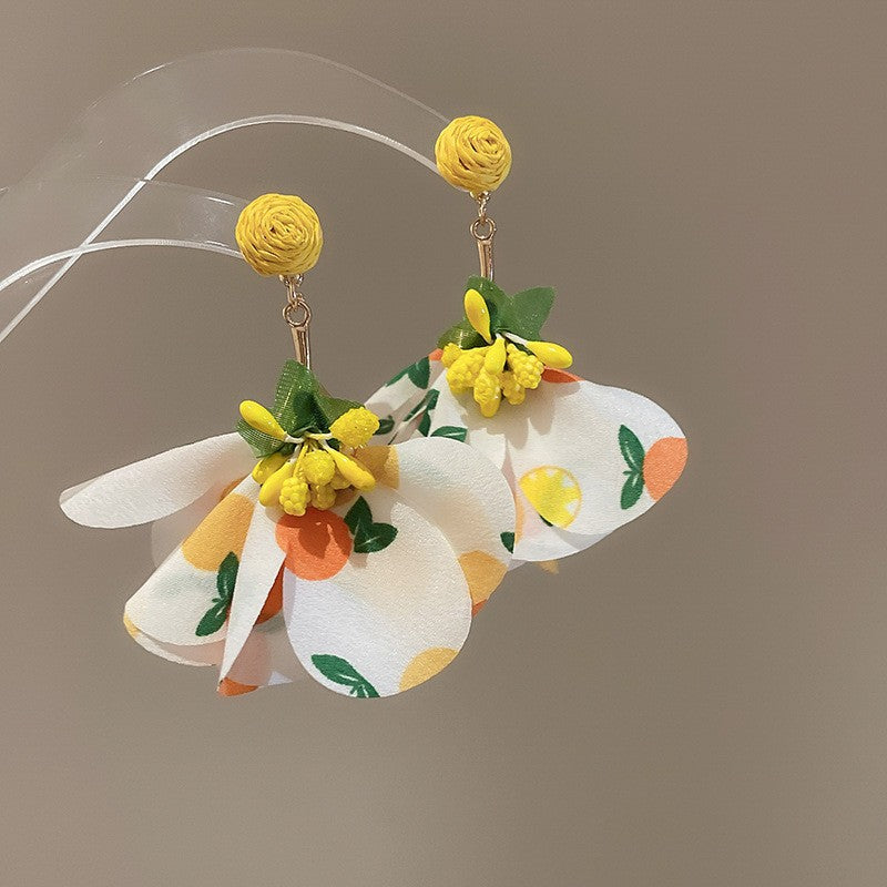 Beautiful Silver Earring with Unique Style
